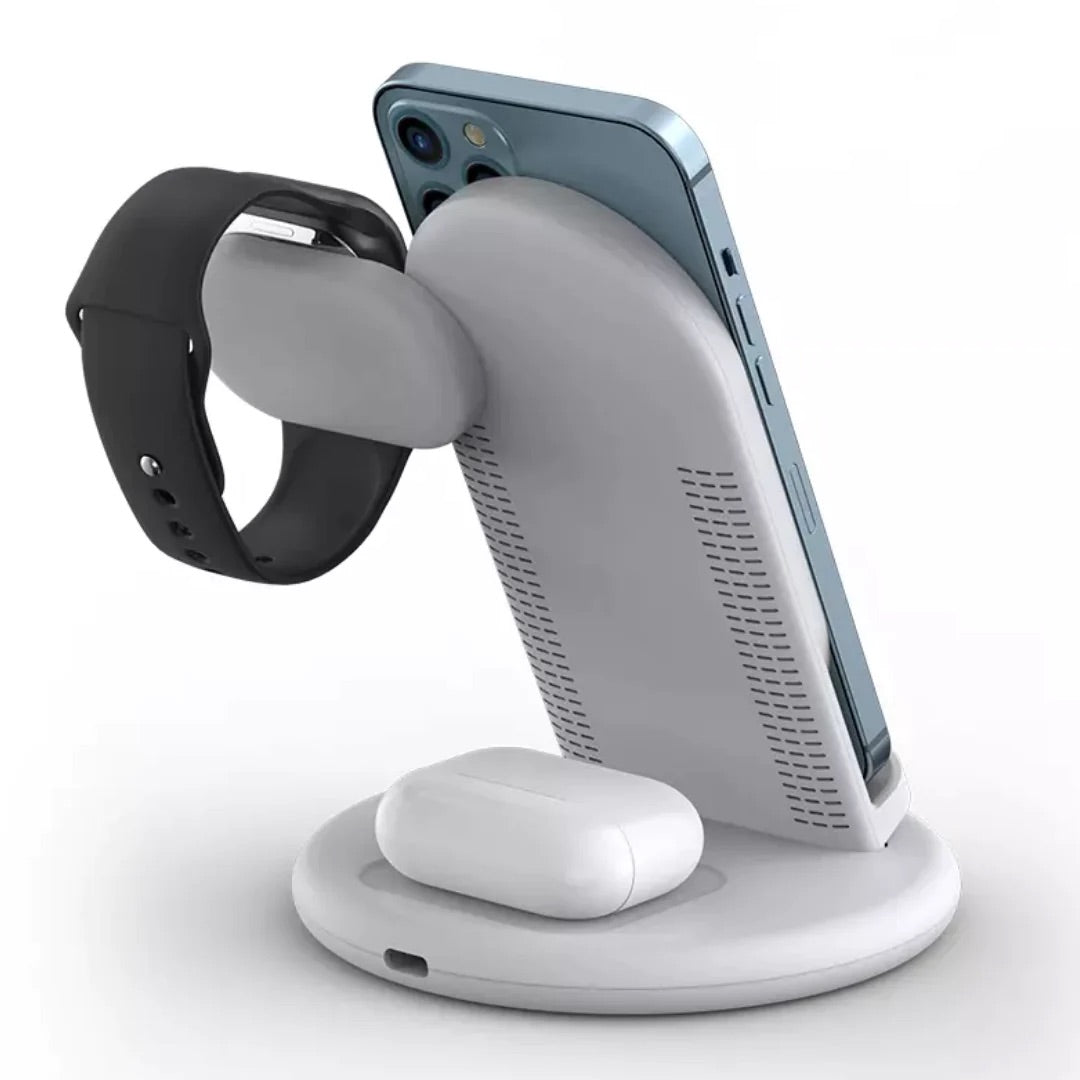 CARGADOR INALÁMBRICO POWER AIR 3 EN 1