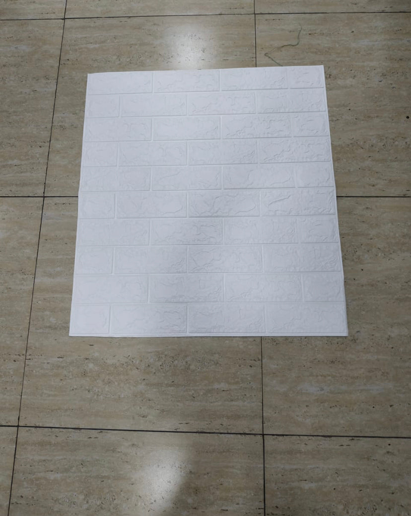 Adhesivos de pared 3D de 70x77x 3mm color entero