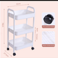 Organizador o carrito con ruedas de 3 niveles ( Mod 2)