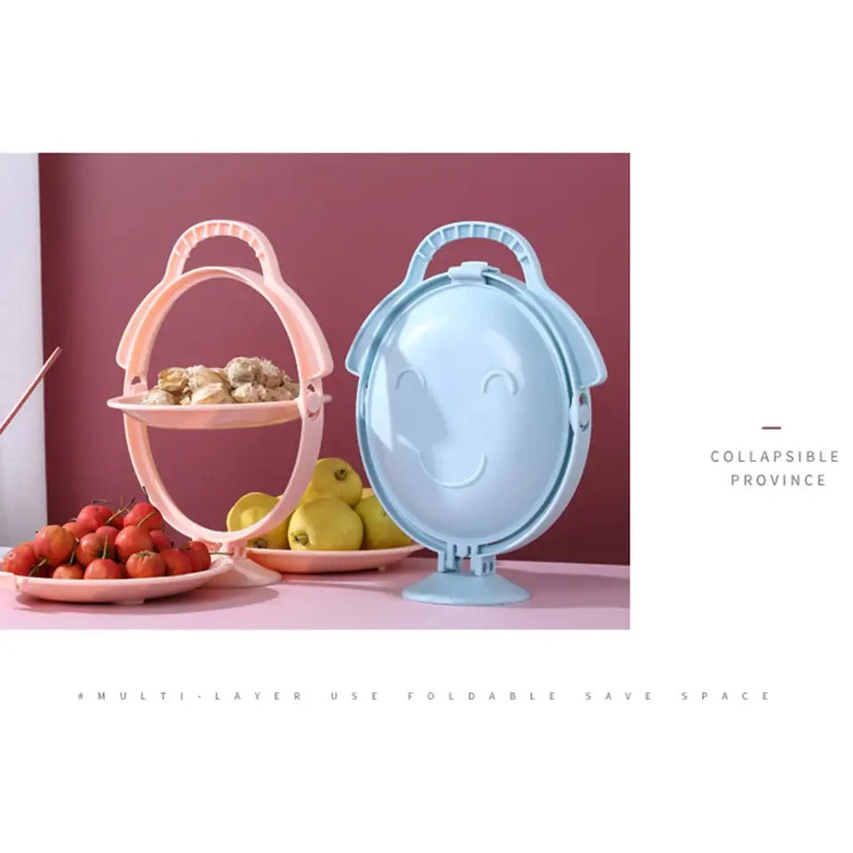 Plato de fruta pegable