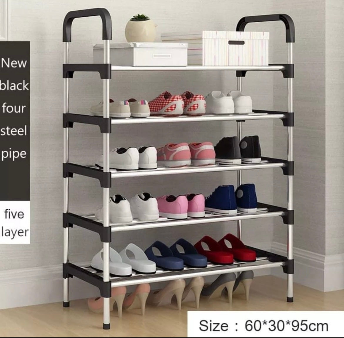 Zapatera vertical 5 niveles