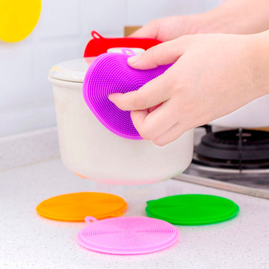 Esponja de Silicona para Lavar Platos