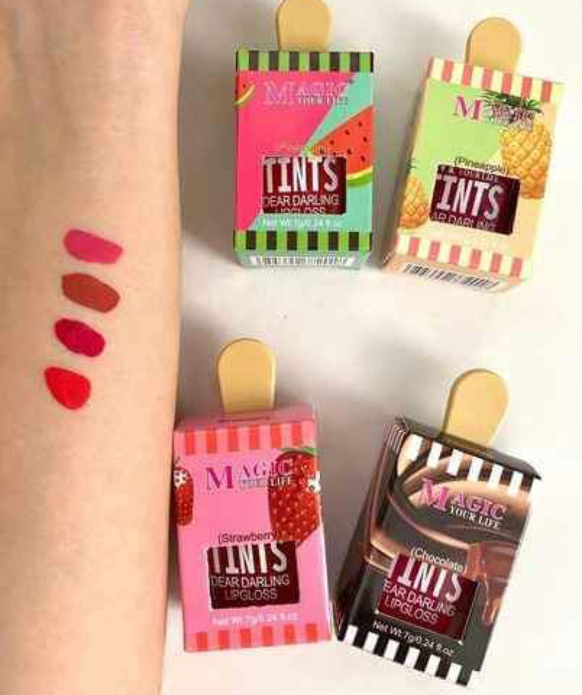 Labial Mate forma de helado
