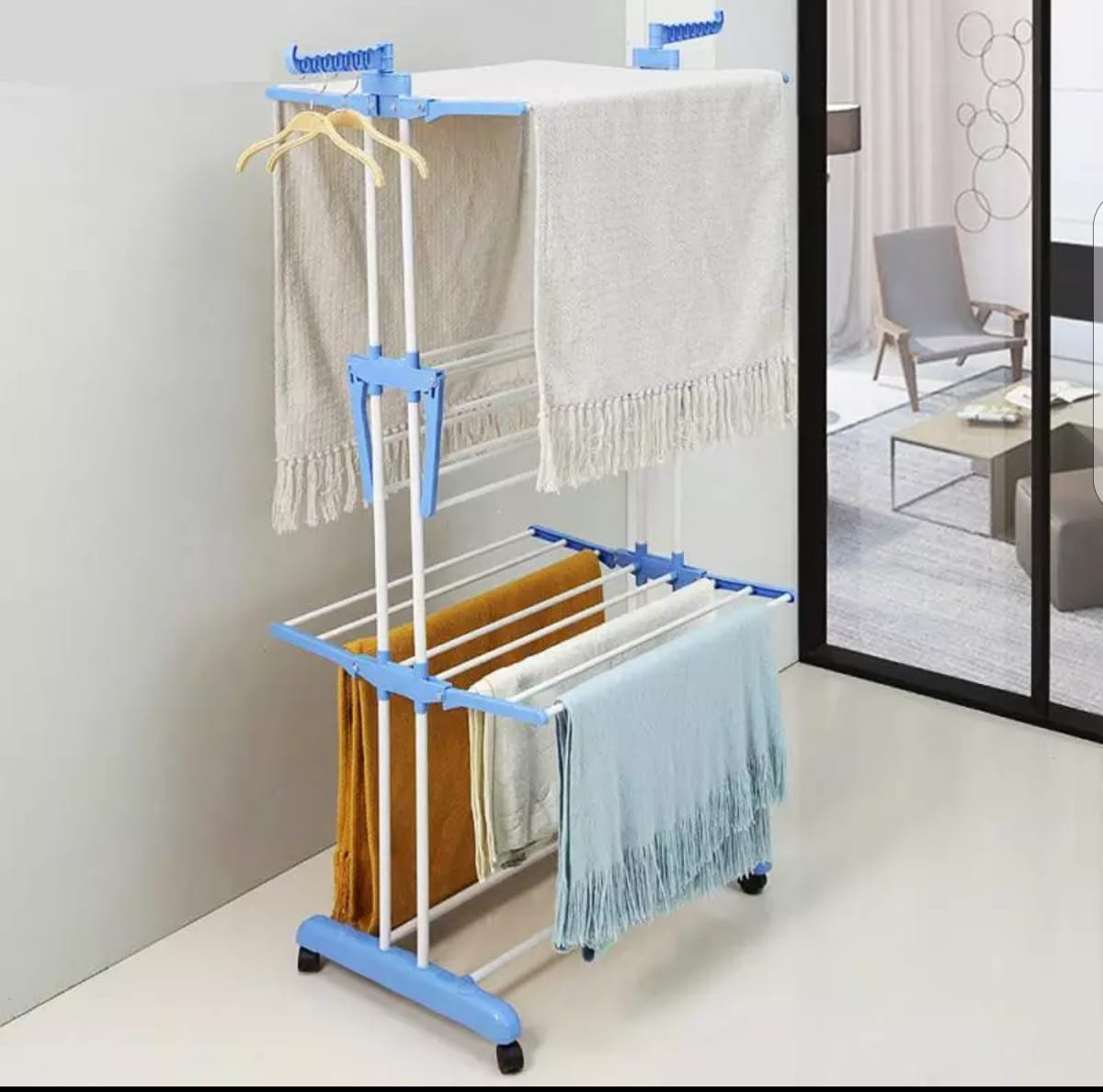 Tendero de ropa plegable