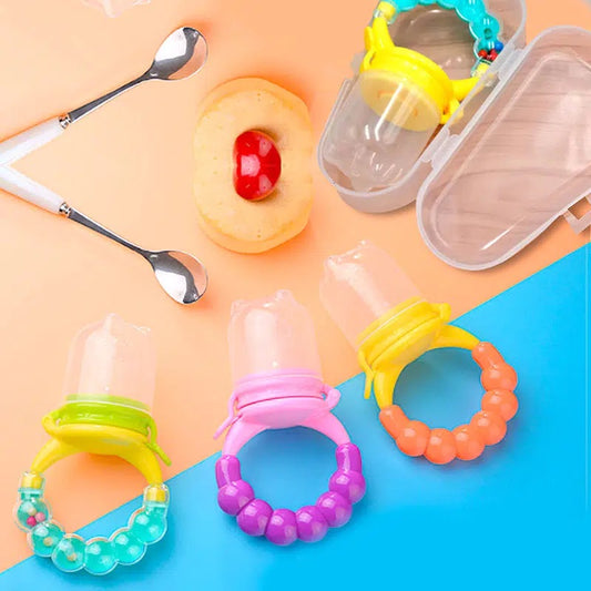 Chupon alimentador Sonajero (estuche PVC)