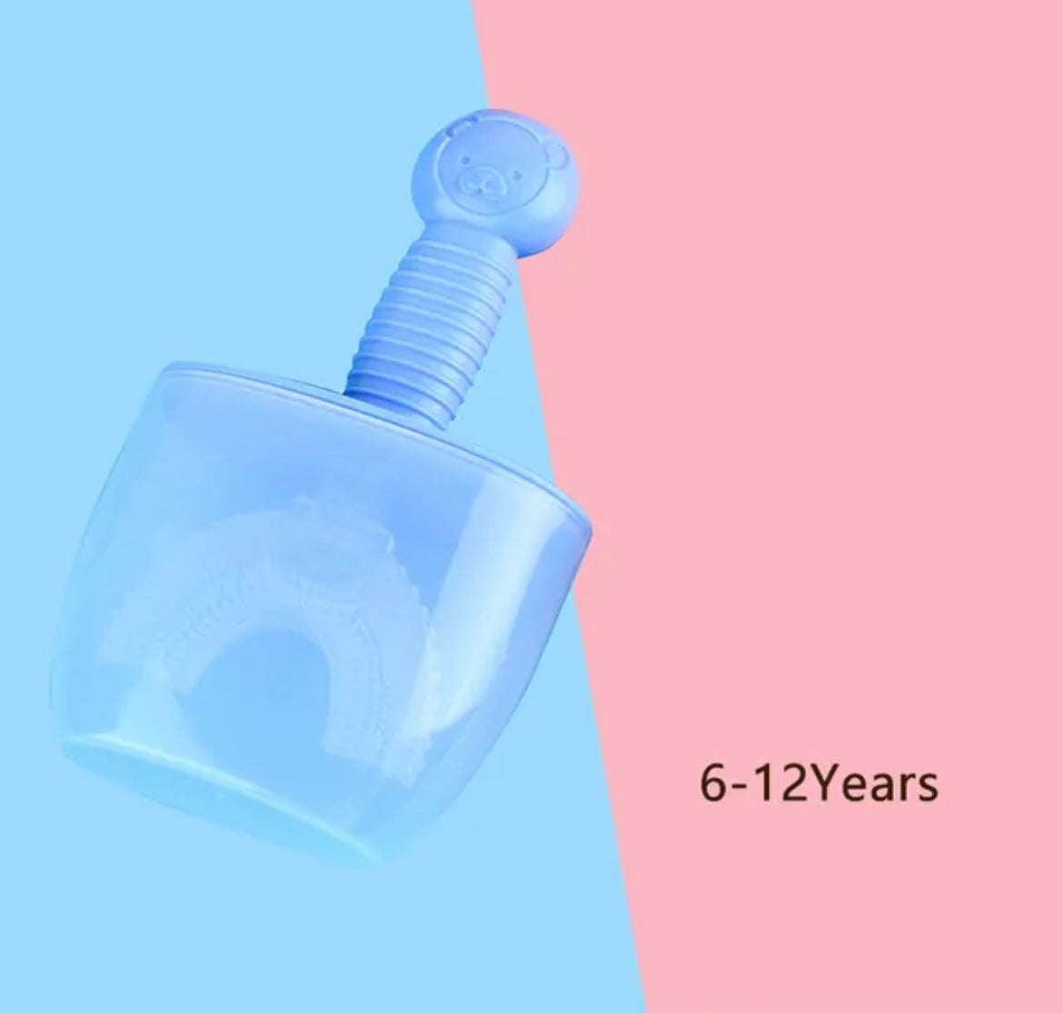 Cepillo 360°  en U con Vaso de 6 – 12 años