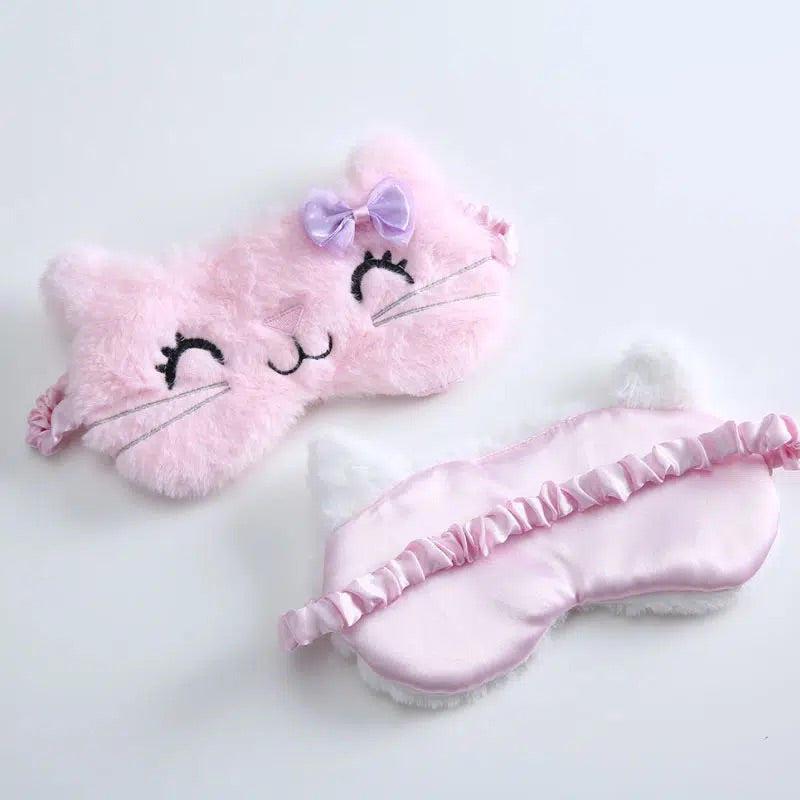 antifaz gatito con moño