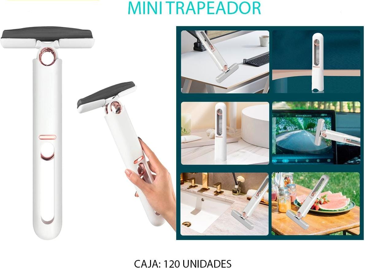 Mini trapeador plegable