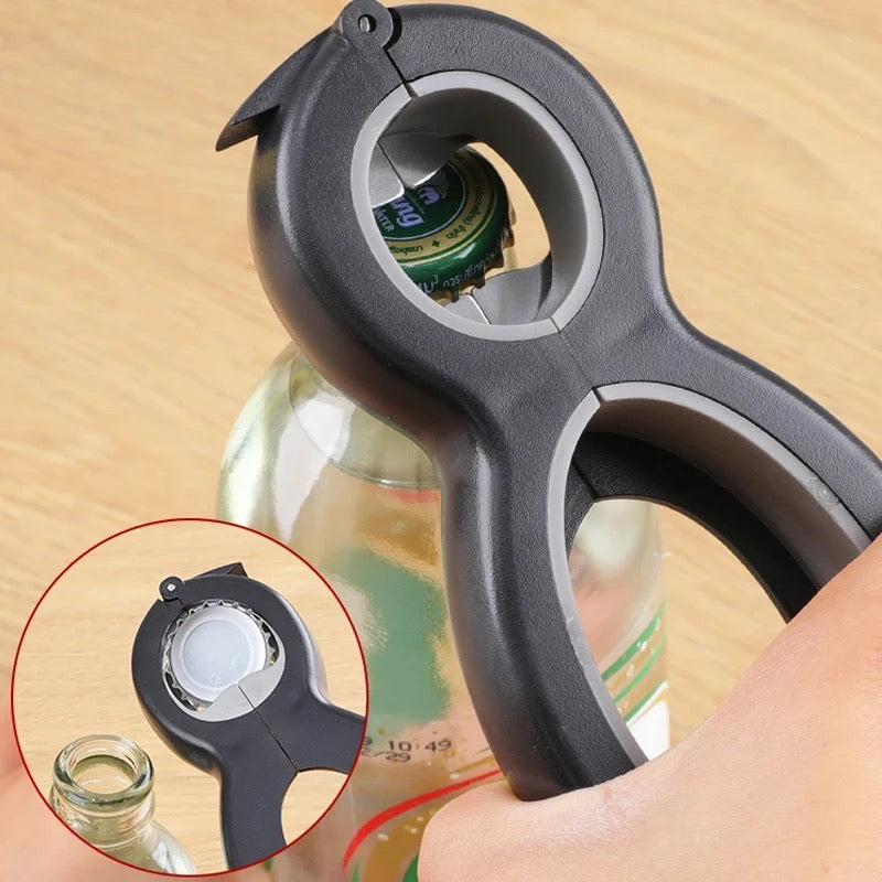 Abre botella  6 en 1 ( forma de 8)