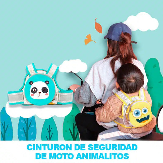 Cinturon de Seguridad De Moto Animalitos (Mod 2)