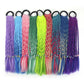 Colett de trenzada  de colores ( cabello sintético )