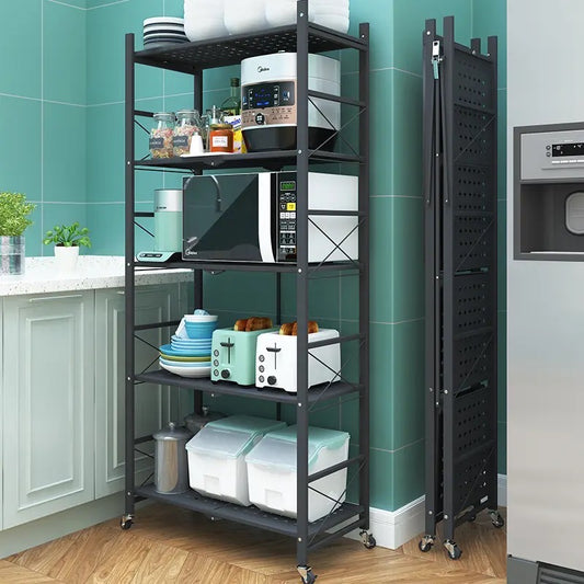 Estante almacenamiento plegable 5 niveles