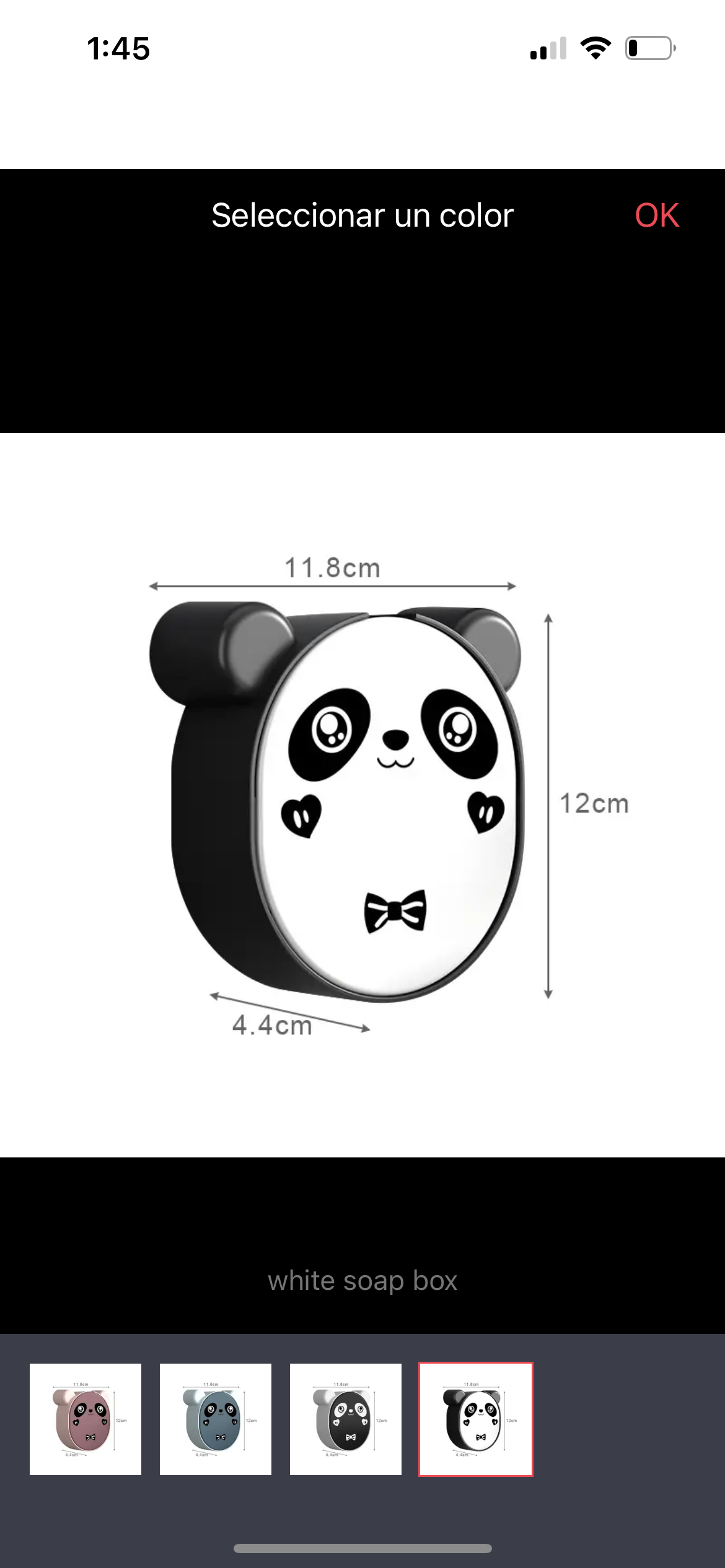 Jabonera Panda