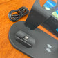 Estación de Base Carga Inalámbrica 4 en 1 para Celular iPhone, Android - negro