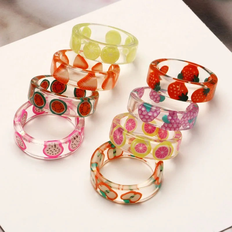 Anillos acrílicos