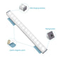 Luz led rectangular Sensor (22 cm