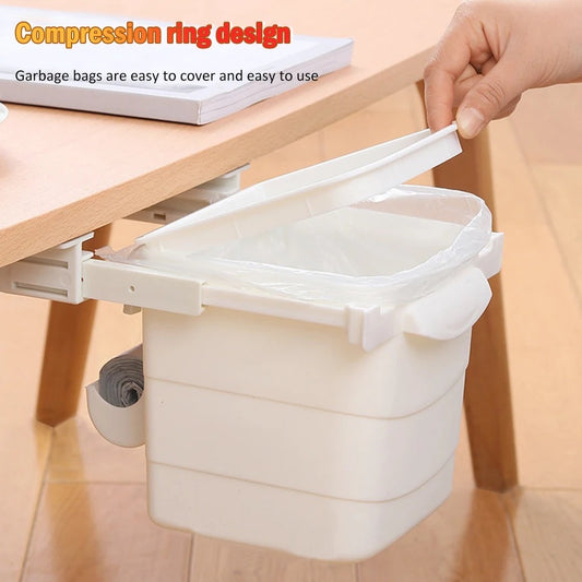 Cubo de basura rectratil