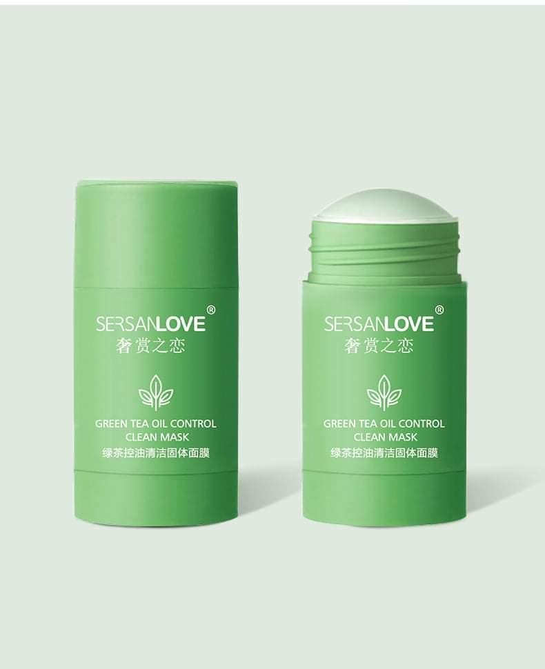 💥Mascarilla hidratante de té verde y berenjena de SERSANLOVE ( SOLO BERENJENA )
