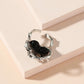 Anillo Corazon  gótico
