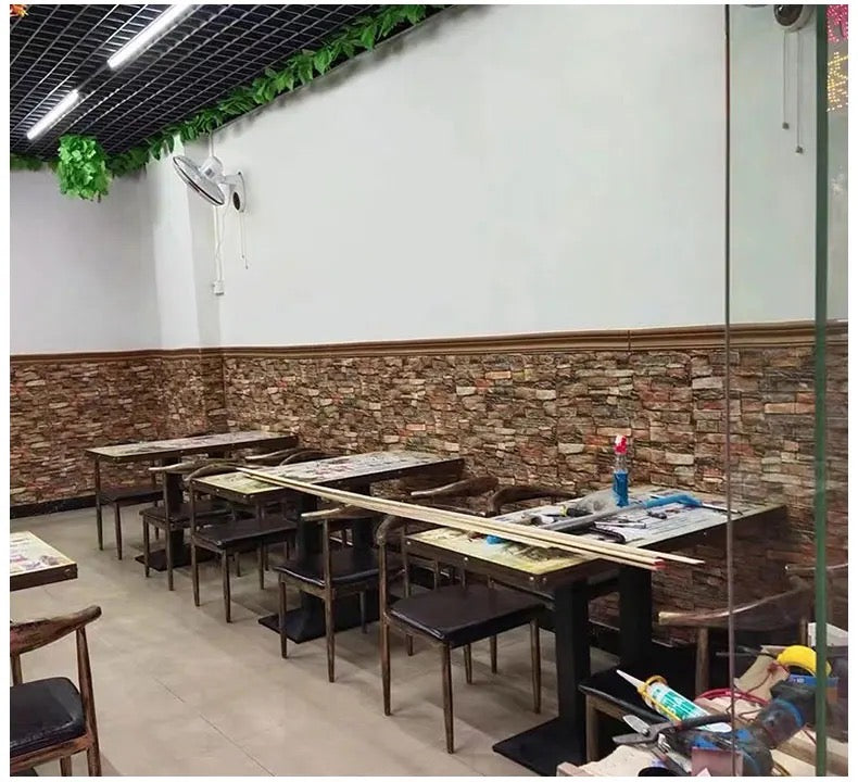 Adhesivos 3D rústicos 70x77x3m(Mod 3)