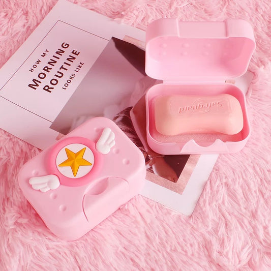 Sakura-caja de jabón