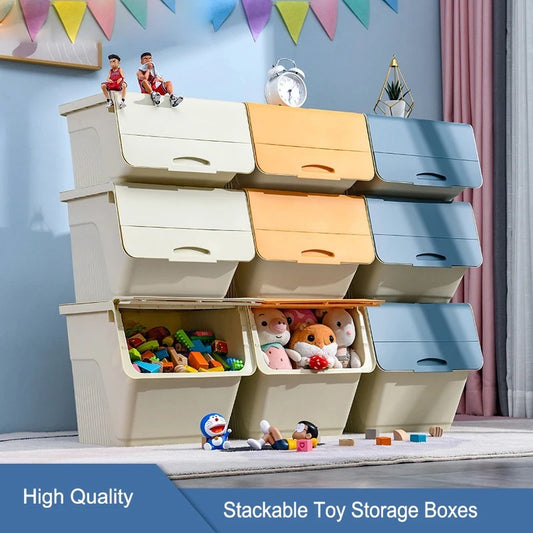 Caja de organizador apilable