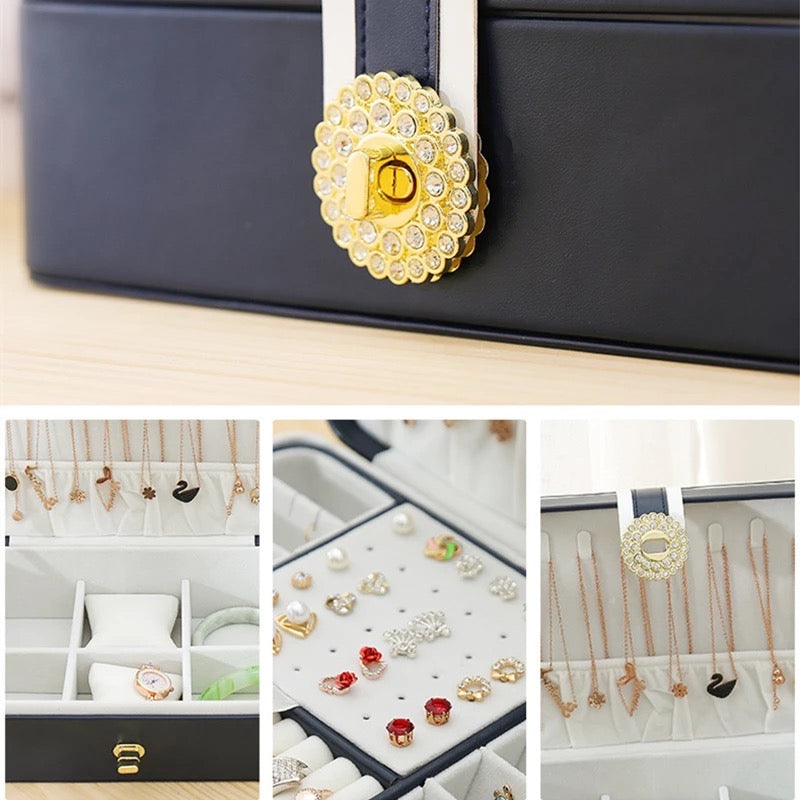 Joyero broche dorado
