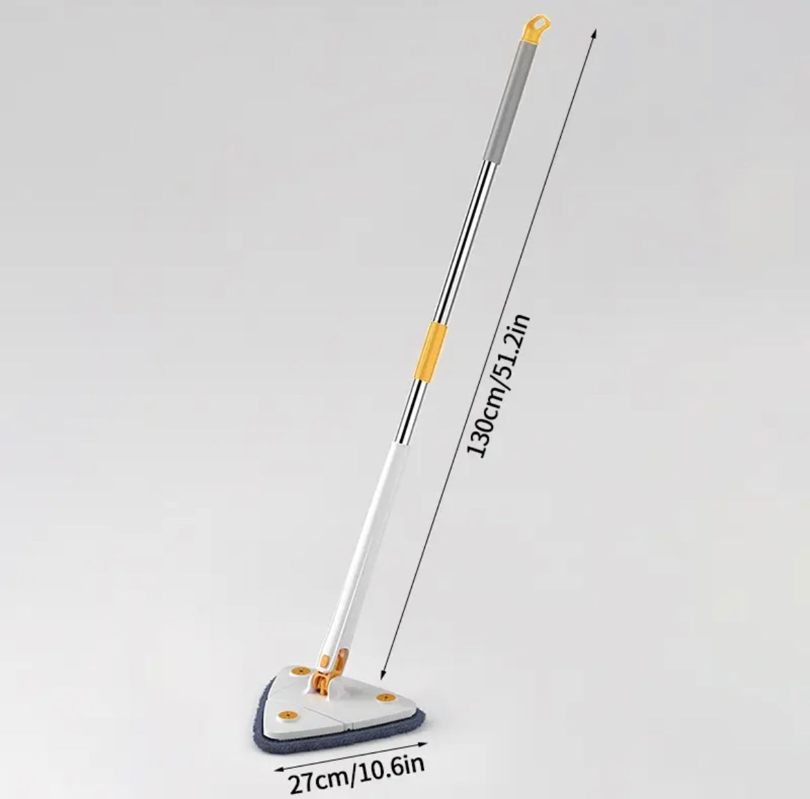 Limpia vidrios & Piso triangular de 360 G.