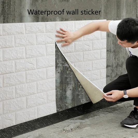 Adhesivos de pared 3D de 70x77x 3mm color entero