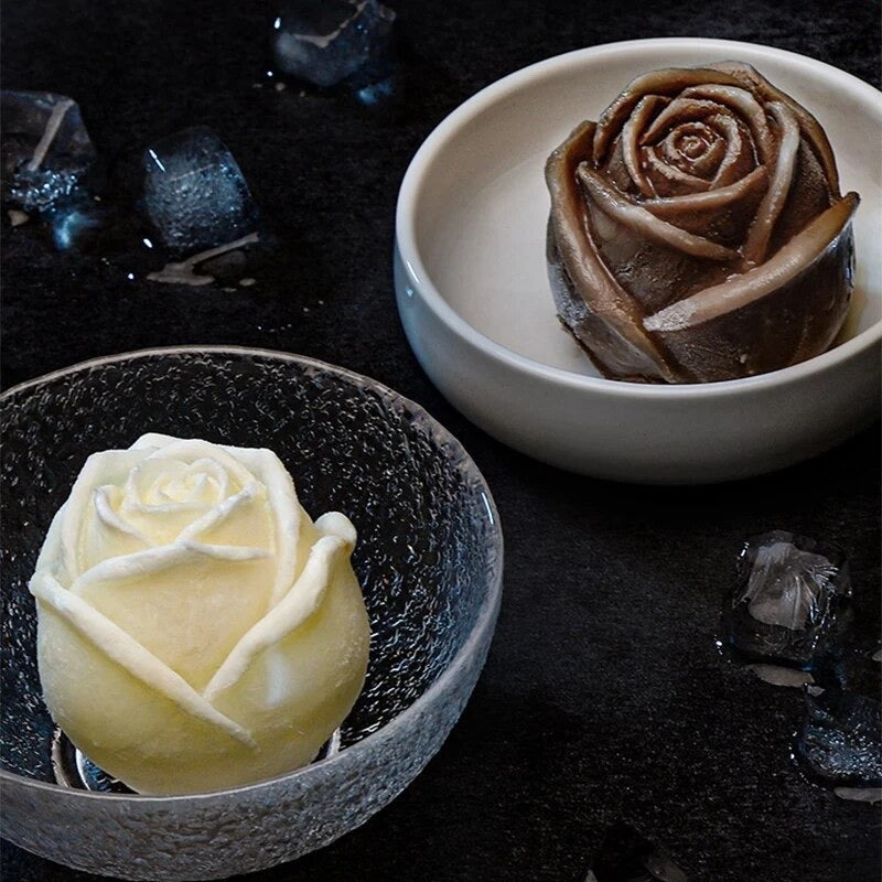 molde rosa hielo
