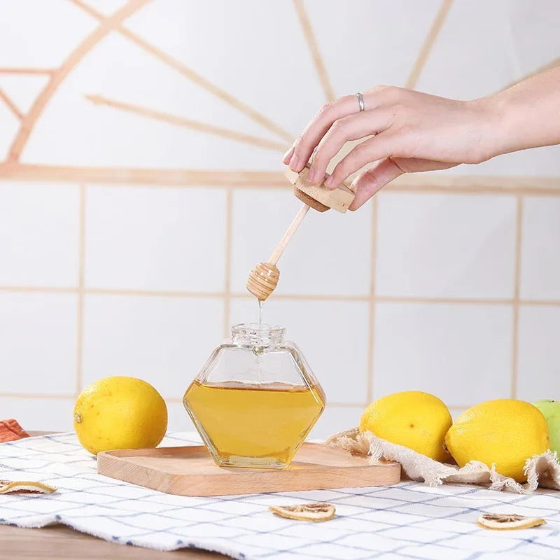 Frasco hexagonal para Miel 🍯 (180 gr.)