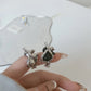 Anillo Corazon  gótico