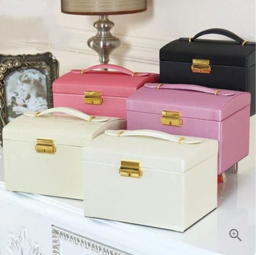 CAJA DE JOYERO 3 CAPAS MODERNO PARA JOYAS
