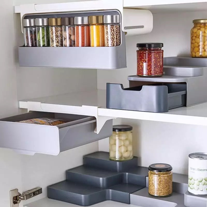 Organizador De Condimentos Bajo El Estante