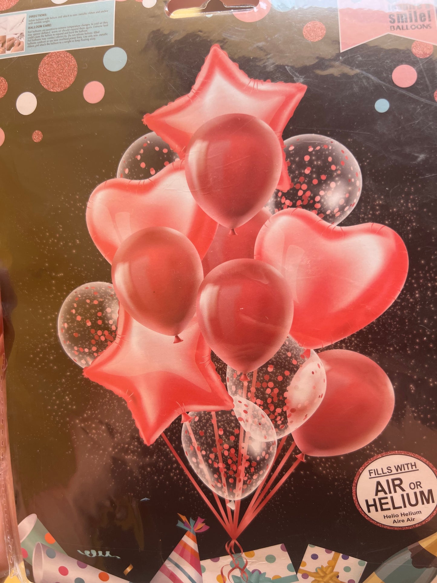 Globos corazón (14pc)