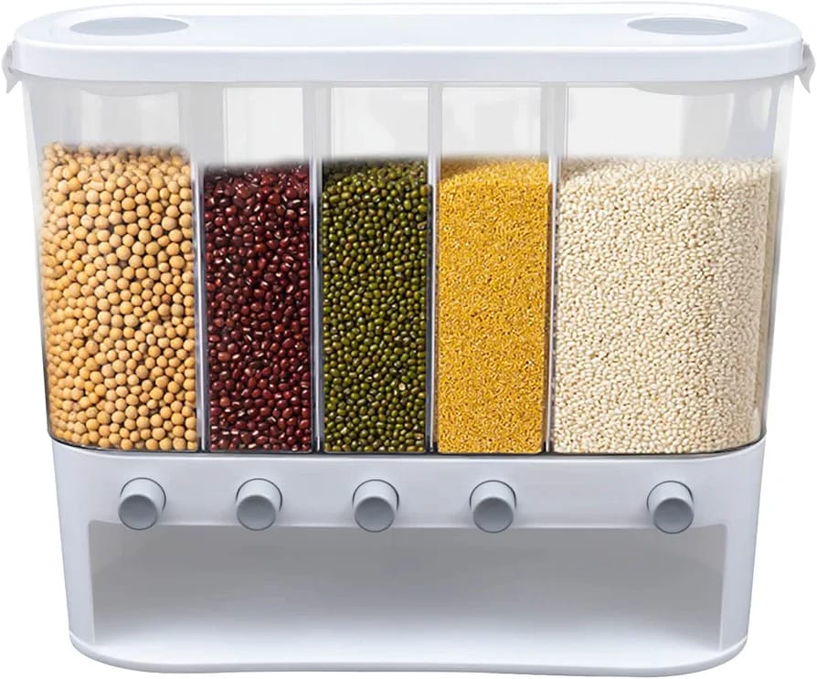 Dispensador o contenedor  de Arroz y cereal 12 litros ( Virgo ♍)