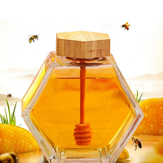 Frasco hexagonal para Miel 🍯 (180 gr.)