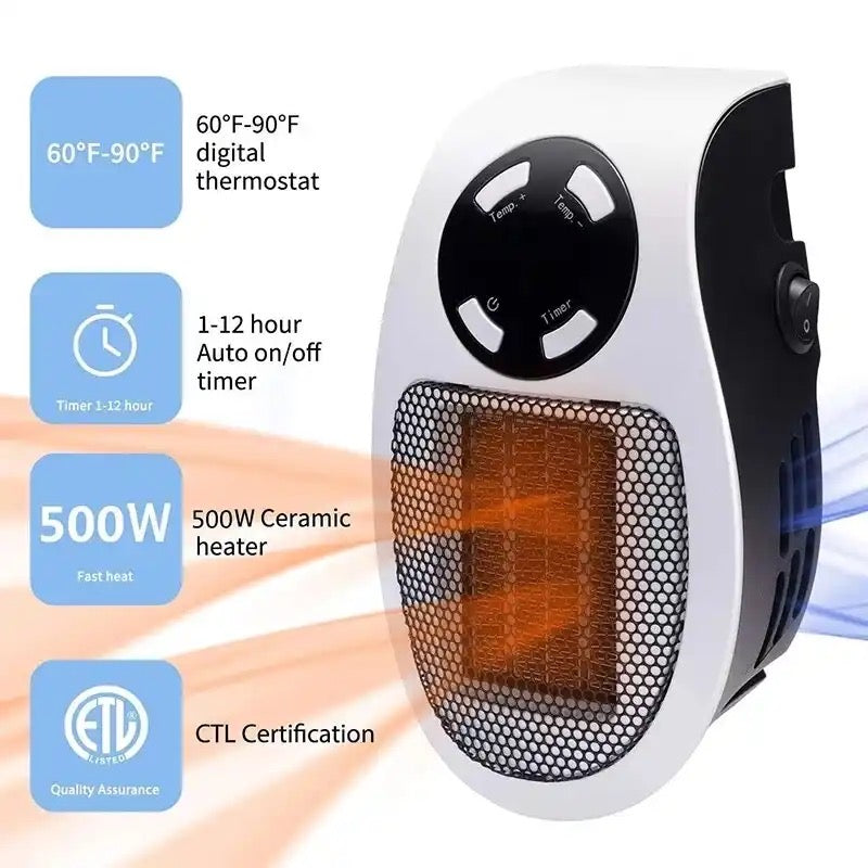 CALEFACTOR DE PARED ELECTRICO
