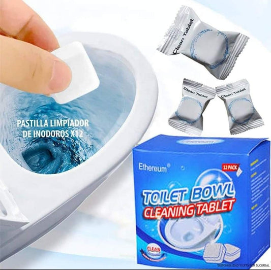 Pastillas limpiador de inodoro (12 pastillas )