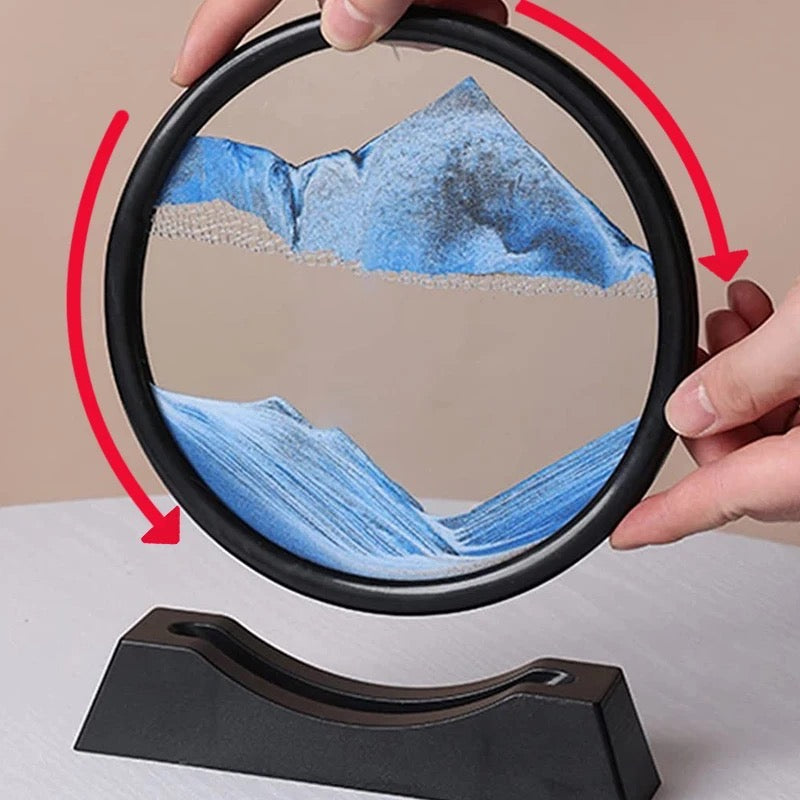 Reloj de arena arte