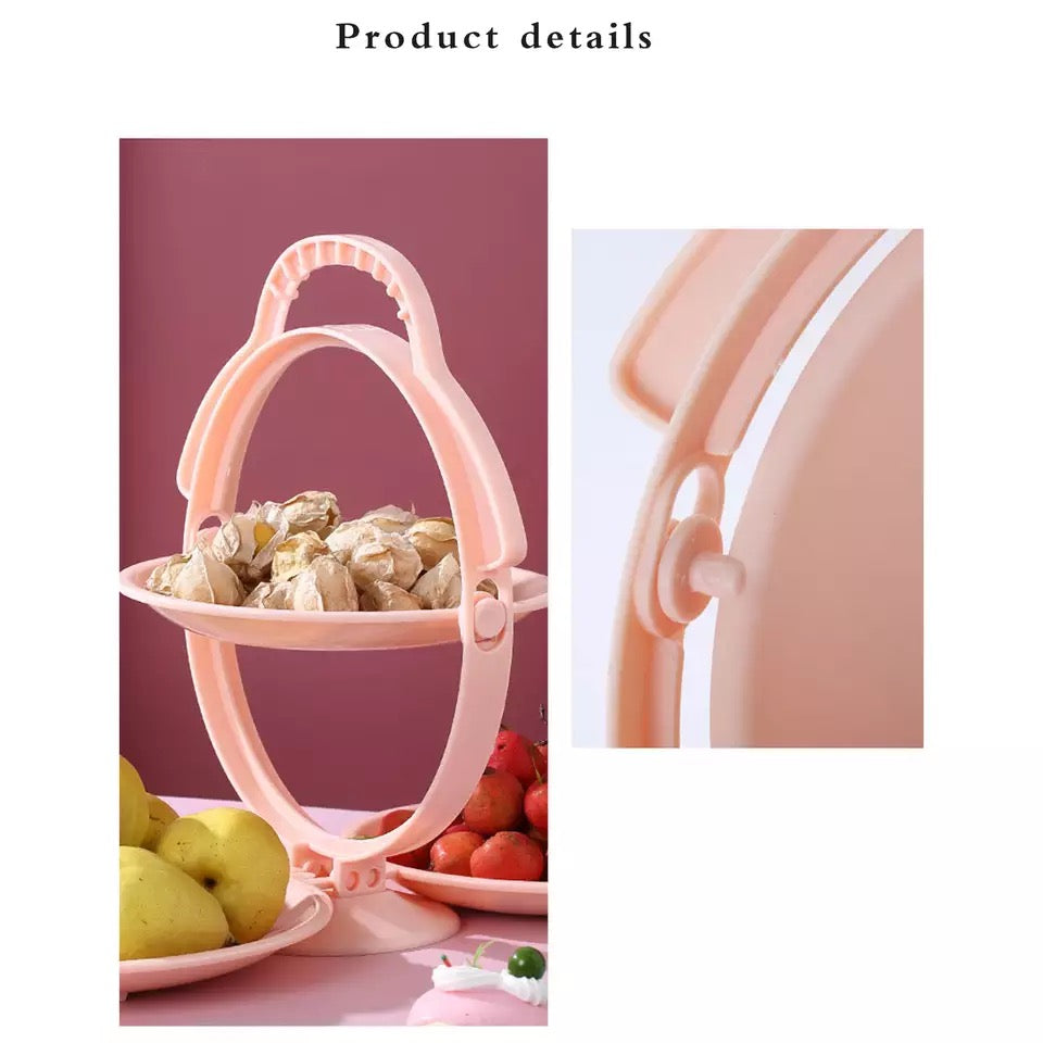 Plato de fruta pegable