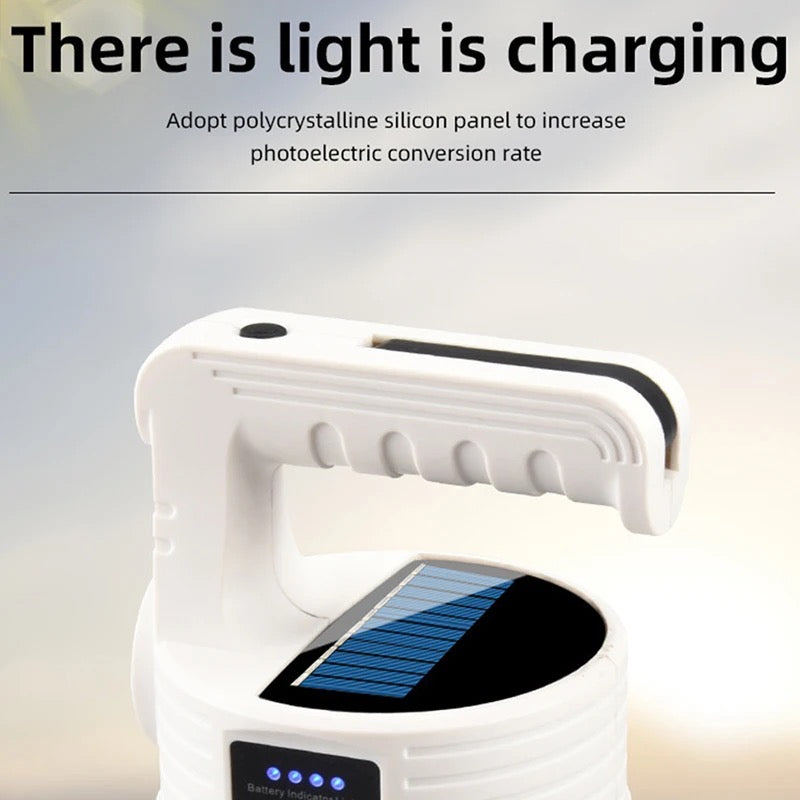 FOCO SOLAR CON LIRTERNA