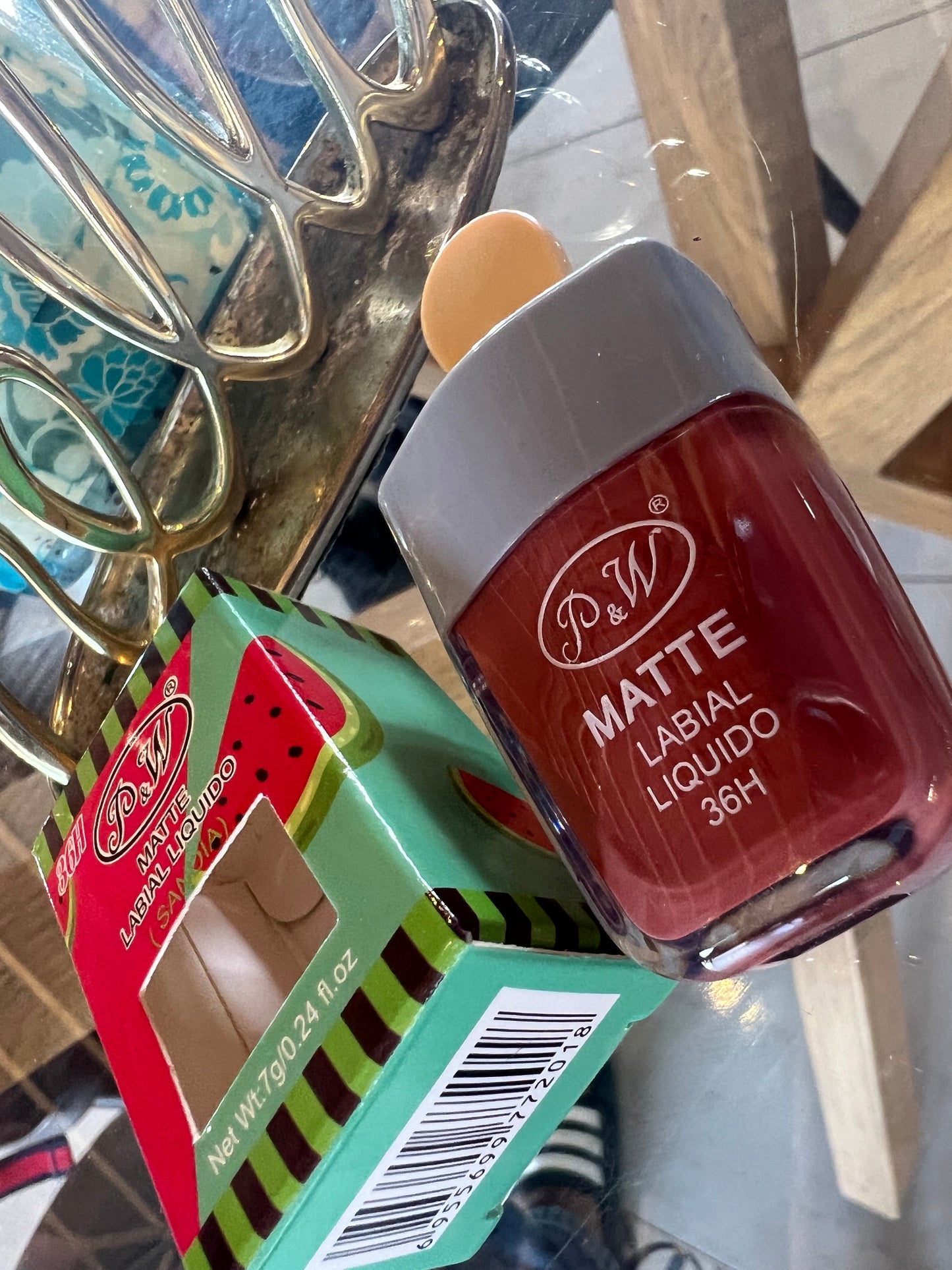 Labial Mate forma de helado