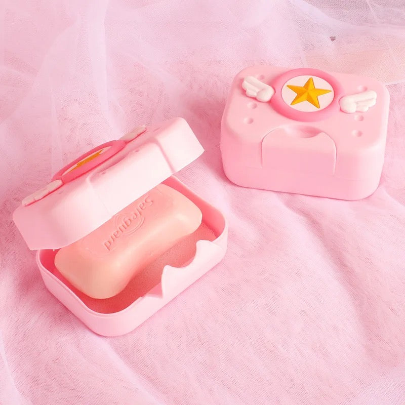 Sakura-caja de jabón
