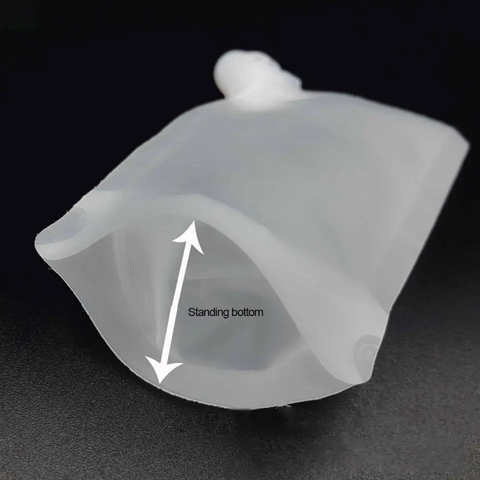 Bolsa portátil de viaje 50ml(set de 4 unidades)