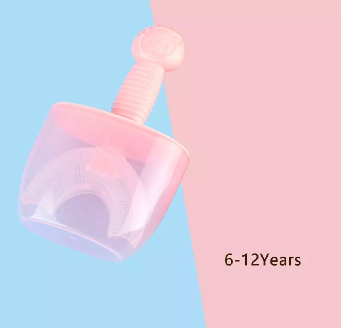 Cepillo 360°  en U con Vaso de 6 – 12 años