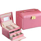 CAJA DE JOYERO 3 CAPAS MODERNO PARA JOYAS