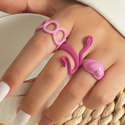 Anillo de serpiente ( Acero )
