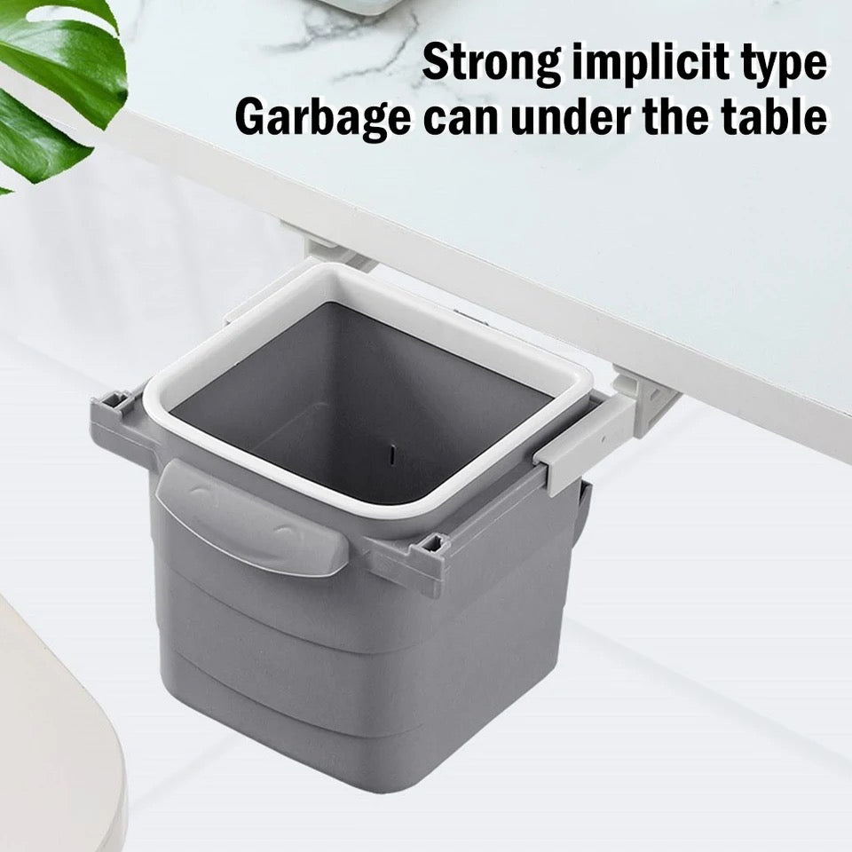 Cubo de basura rectratil
