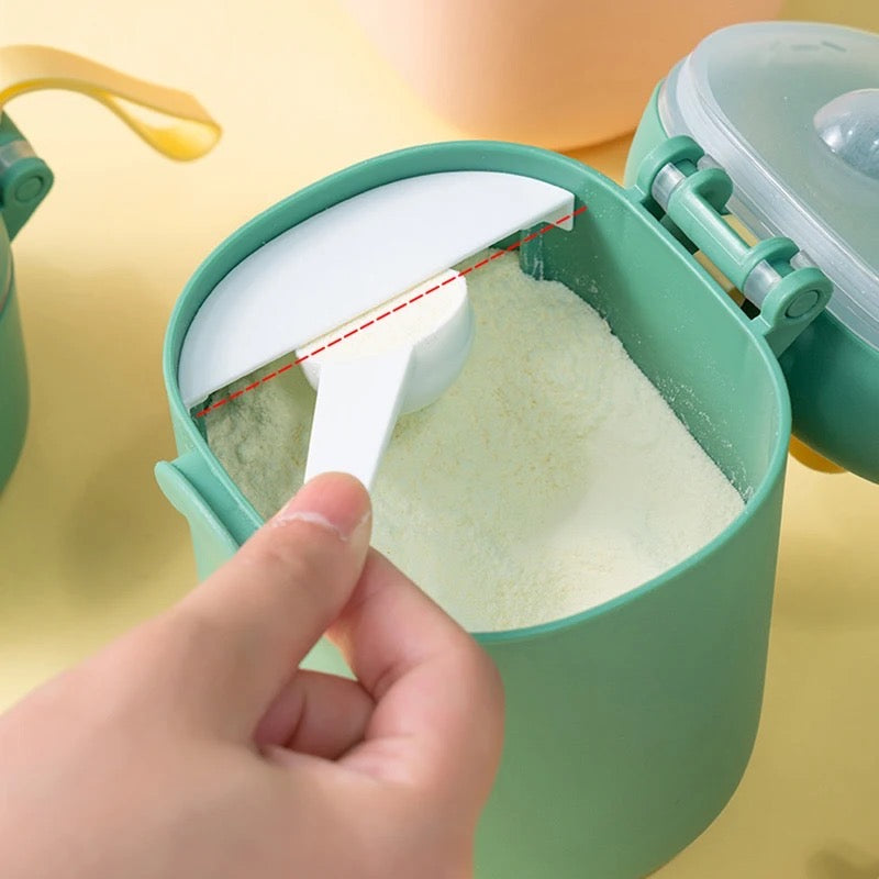 Dispensador De Leche En Polvo Chico Dino 11.5 x 10 x 11.5 cm
